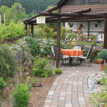 hig bild holzpergola