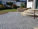 natursteinpflasterflaeche aus basalt